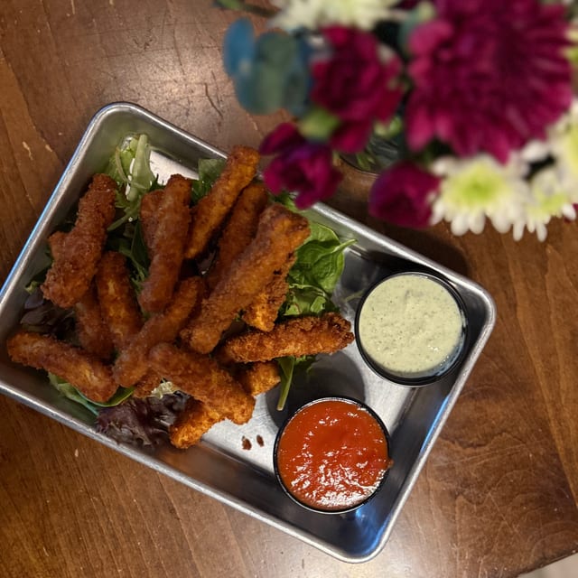 Crispy Zucchini Sticks.