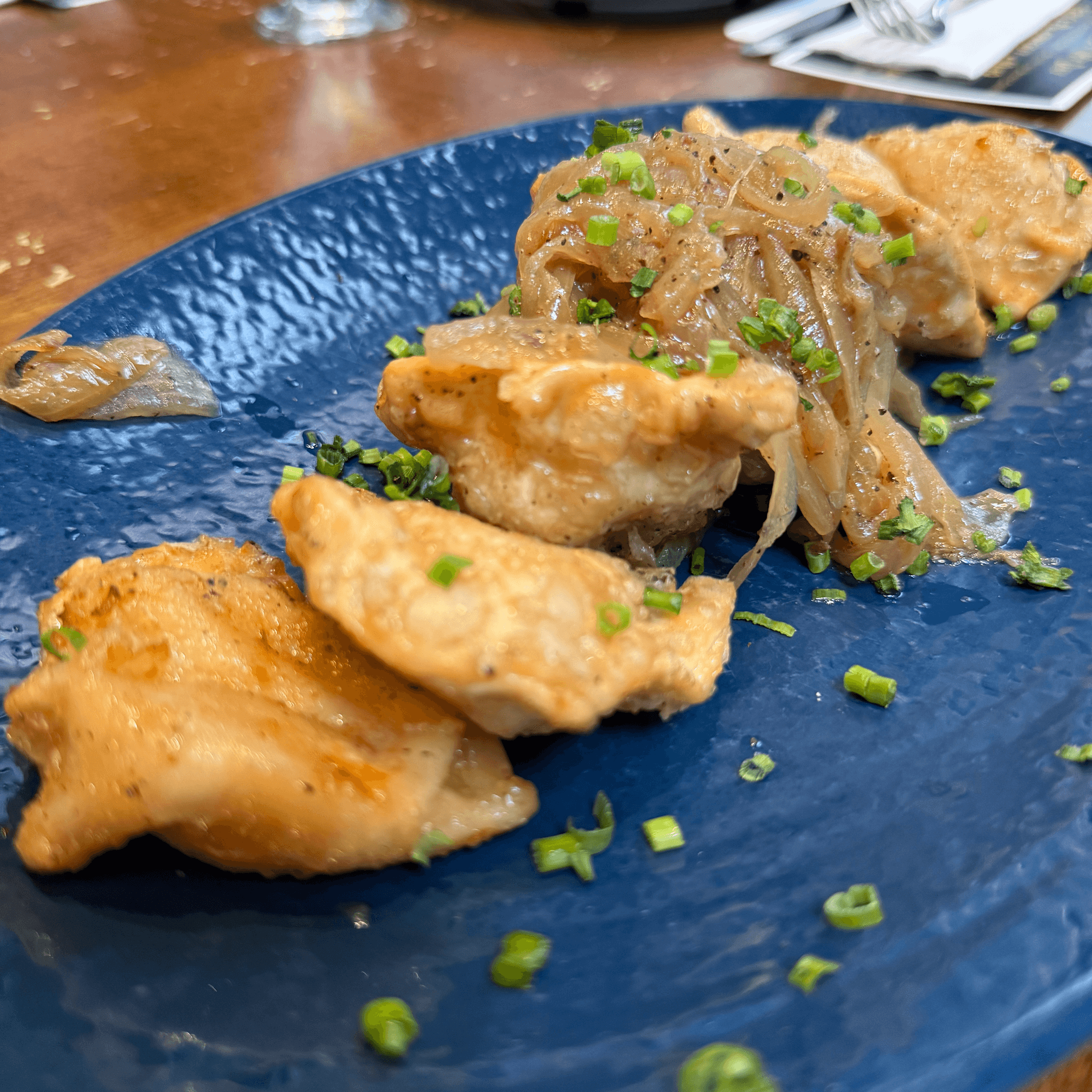 Hand Made Pierogies.